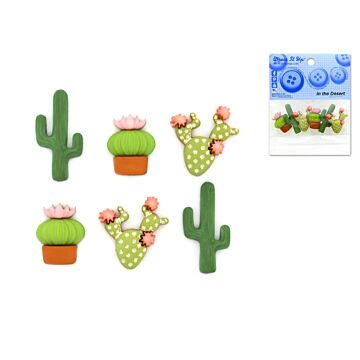 Dress-it-up Bits: Craft/Scrapbook Button Embellishments In The Desert