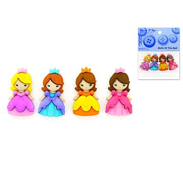 Dress-it-up Bits: Craft/Scrapbook Button Embellishments Belle Of The Ball