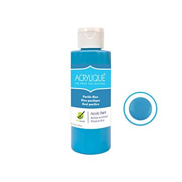 Color Factory: 4oz Acrylique Paint for Crafter's Pacific Blue