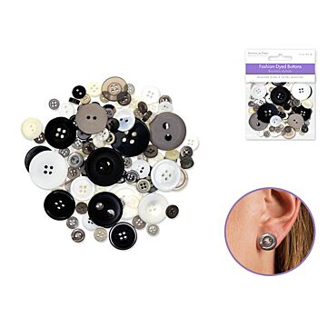 Button Embellishment: 60g Fashion-Dyed Medley - Classic