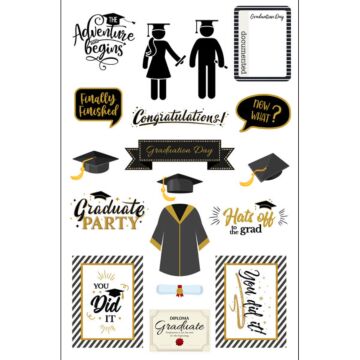 Graduation Embellishments - Embellishment Cut-Outs
