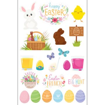 Scrapbook Customs Easter Embellishment Cut-Outs