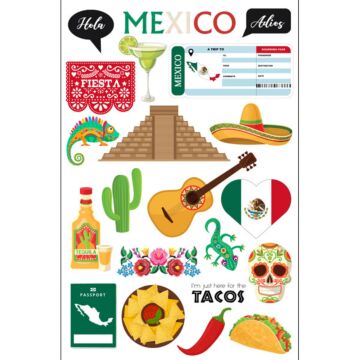 Scrapbook Customs Mexico Embellishment