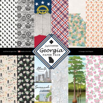 Scrapbook Customs 12x12 DS Paper Pack - Georgia