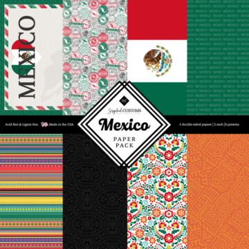 Scrapbook Customs Mexico Paper Pack 12x12 DS