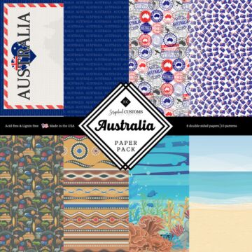 Scrapbook Customs Australia Paper Pack 12x12 DS