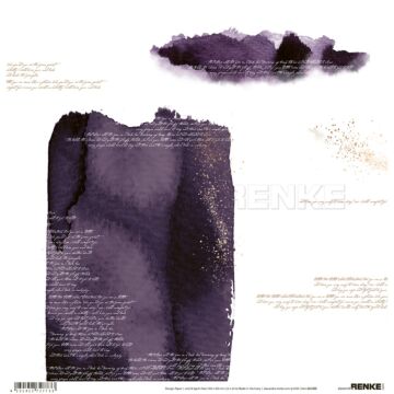 Alexandra Renke Abstract Design Paper 12"X12" Violet Watercolors