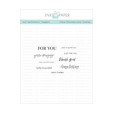 Just Sentiments: Tagged Mini Stamp Set