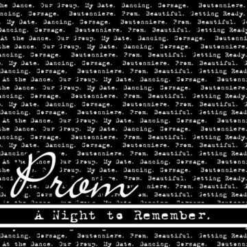 Scrapbook Customs - Prom Black and White Paper 12 x 12