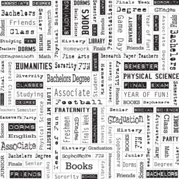 Scrapbook Customs University/College Paper 12x12