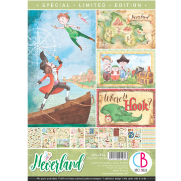 NEVERLAND LIMITED EDITION CREATIVE PAD A4 9/PKG
