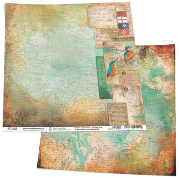 DIARIO DI BORDO PAPER SHEET 12"X12"