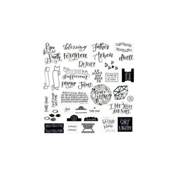 BELLA BLVD: Faith > Fear - Ephemera Die Cuts