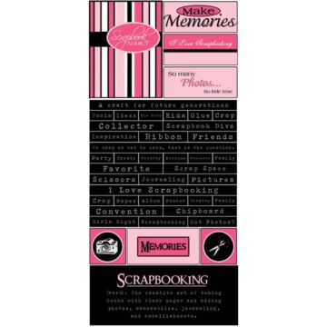 Scrapbook Customs - Scrapbooking Phrases Sticker