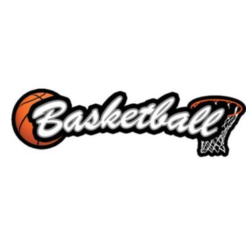 Scrapbook Customs Basketball - Sport Topper Sticker
