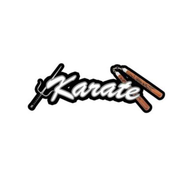 Scrapbook Customs Karate - Sport Topper Sticker