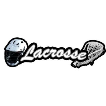 Scrapbook Customs Lacrosse - Sport Topper Sticker