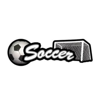 Scrapbook Customs Soccer - Sport Topper Sticker