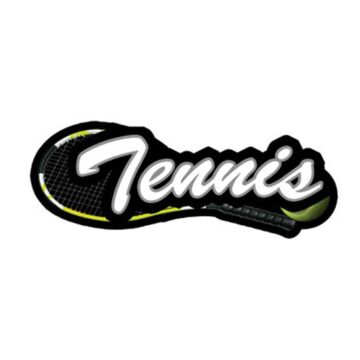 Scrapbook Customs Tennis - Sport Topper Sticker
