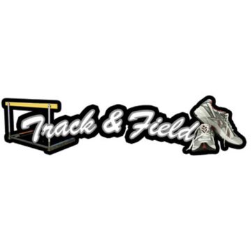 Scrapbook Customs Track & Field - Sport Topper Sticker