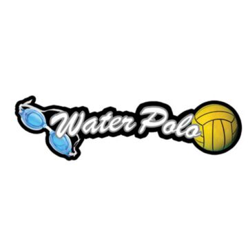 Scrapbook Customs Water Polo - Sport Topper Sticker