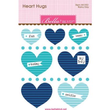 Bella Blvd - Legacy Collection - Heart Hugs - Rainy Day