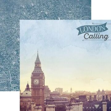 Paper House London Calling 12x12 Double Sided Paper