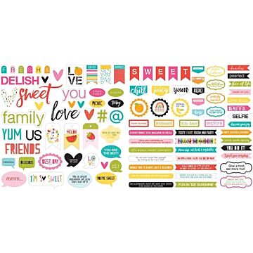 Bella Blvd - Squeeze The Day Collection - Ephemera - Words