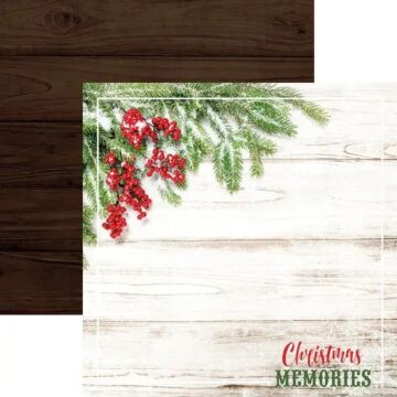 Paper House Christmas Memories 12x12 Double Sided Paper
