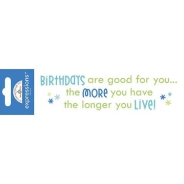 Doodlebug - Expressions Rub-Ons - Birthday Boy