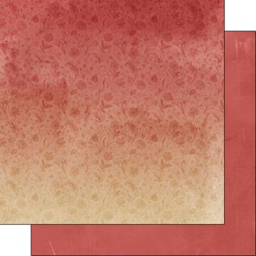Preorder Scrapbook Customs Museum Red Background DS Paper
