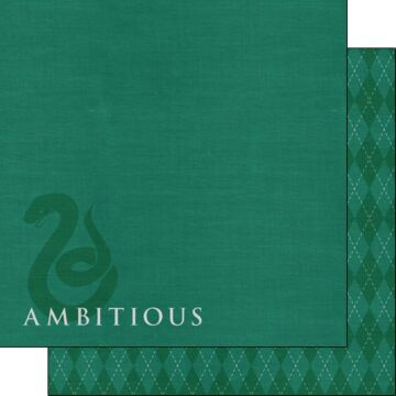 Scrapbook Customs - Wizard House - Ambitious DS Paper