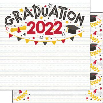 Little Kids Graduation Year DS (Double-Sided Paper 12 x 12)