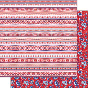 Russia Pattern (Paper 12 x 12)