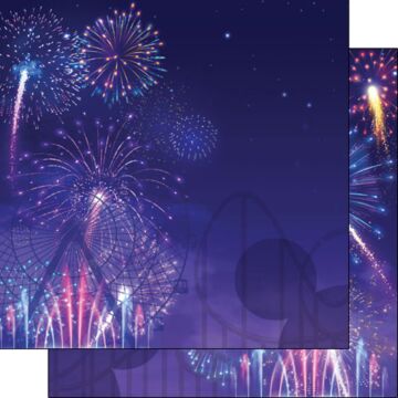 Preorder Scrapbook Customs Magical Adventure Fireworks DS Paper