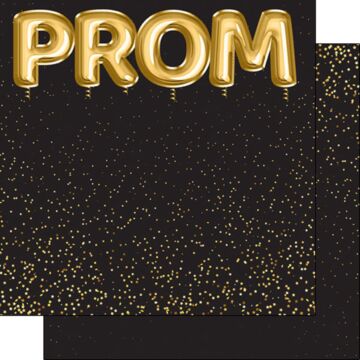 Scrapbook Customs Prom Balloons DS Paper Double-Sided Paper 12 x 12