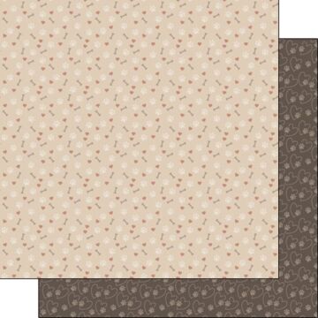 Preorder Scrapbook Customs Dog Heart DS Paper