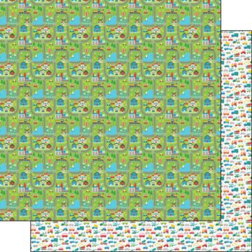 Scrapbook Customs City Driving DS Paper 12x12