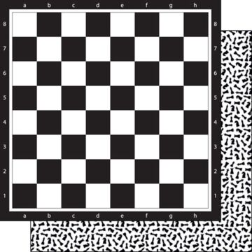 Scrapbook Customs Chess DS Paper 12x12