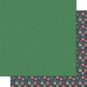 Scrapbook Customs MERRY CHRISTMAS PRIDE DS 12X12 PAPER