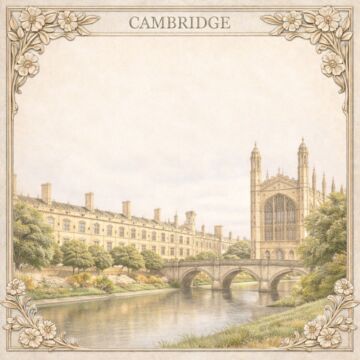 Preorder Scrapbook Customs England - Cambridge Wander Paper