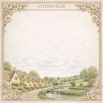 Preorder Scrapbook Customs England - Cotswolds Wander Paper