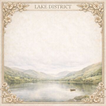 Preorder Scrapbook Customs England - Lake District Wander Paper