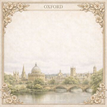 Preorder Scrapbook Customs England - Oxford Wander Paper