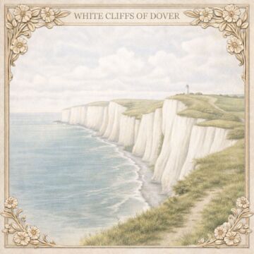Preorder Scrapbook Customs England - White Cliffs of Dover Wander Paper