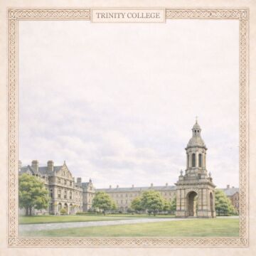 Preorder Scrapbook Customs Ireland - Trinity College Wander Paper