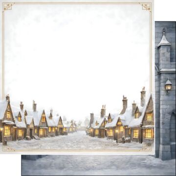 Preorder Scrapbook Customs Magical Village DS Paper