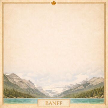 Preorder Scrapbook Customs Canada - Banff Wander Paper