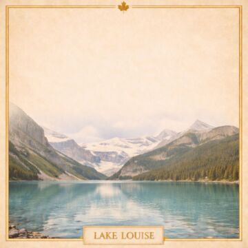 Preorder Scrapbook Customs Canada - Lake Louise Wander Paper