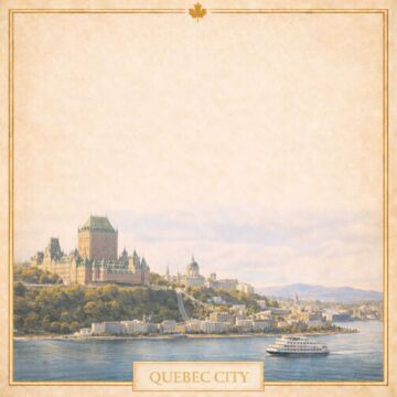 Preorder Scrapbook Customs Canada - Quebec City Wander Paper